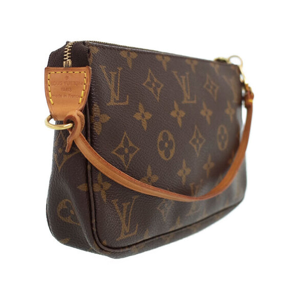 Louis Vuitton Handbags - Louis Vuitton Pochette Accessory Pouch Brown Accessoires Leather Monogram